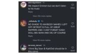 Skilla Baby and several others' reactions, (Image via @theshaderoom/Instagram)